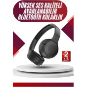 Resim Techno Stock Yeni Nesil Kulak Üstü Bluetooth Kulaklık Type-C Girişli Yüksek Ses Kaliteli 