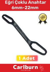 Resim Carlburn Özel Üretim Paslanmaz Çelik Alet Çantası Olmazı Eğri Çoklu Anahtar 6mm-22mm 