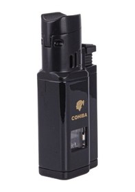 Resim Cm0436sy 3 Jet Torch Puro Çakmağı Siyah Krom 