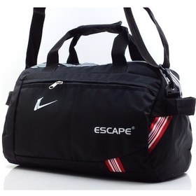 Resim Spor Çantası El Çantası Seyehat Çantası Kaliteli Spor Çanta 38Cm Siyah 