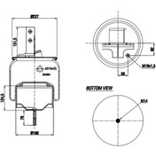 Resim E.6290-c04 Pistonlu Körük Stralis Arka Sağ 