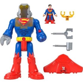 Resim Imaginext Dc Super Friends Superman Insider Ve Exo Kostümü Jct47 Süper Kahramanlar 