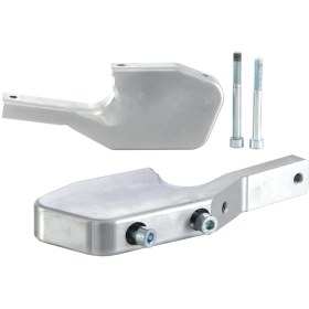 Resim SIP Vespa GTS-GTV Yolcu Ayak Basma Genişletme Aparatı *Parlak Gümüş* / SIP 