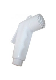 Resim Beyaz Duş Başlığı Plastik Mandallı Basmalı Tekne Yat Karavan 