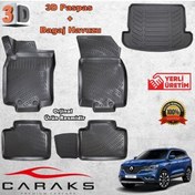 Resim Koleos 3D Havuzlu Paspas+Bagaj Havuzu 2016 Sonrası N11.13723 