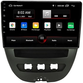 Resim Citroen C1 Android Multimedya Sistemi (2005-2014) 3 GB Ram 32 GB Hafıza 8 Çekirdek İphone CarPlay Android Auto 12 Navigatör Navigatör