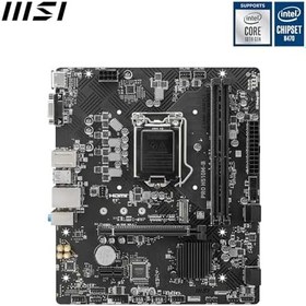 Resim MSI PRO H510M-B Intel H510 Soket 1200 DDR4 2933MHz mATX Gaming Anakart 