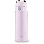 Resim Korkmaz Bambino Plus Pembe 350 Ml Çocuk Matarası A743-01 