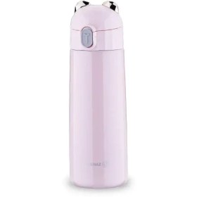 Resim Korkmaz Bambino Plus Pembe 350 Ml Çocuk Matarası A743-01 