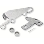 Resim Hightower Gümüş Rotary Shift Fork Ve Lever Kit Gm Th400 Th350 Th250 200-4r 700r4 4l60 Uyumlu 