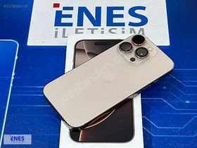 Resim Apple iPhone 16 Pro İkinci El YD | 128 GB | Çöl Titanyum 