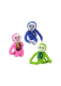 Resim Süslü Maymunlar Peluş Oyuncak 45 cm 1 adet 