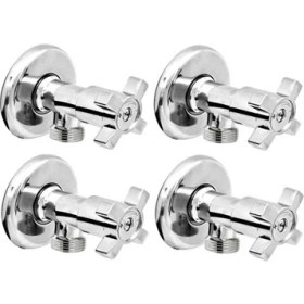 Resim Arçe Batarya Musluk Klozet Alt Bağlantı Taharet Seti 4'lü 