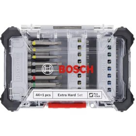 Resim Bosch Extra Hard Vidalama Ucu Seti 44+1 parça 
