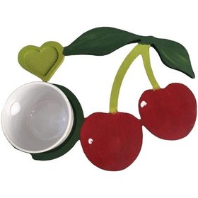 Resim Kiraz Şeklinde Bardak Altlğı 