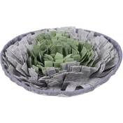 Resim Samdoo Köpekler İçin Füme Matı - İki Kullanımlı Yavaş Besleme Ve Keşif Oyunu, Dayanıklı Felt, Doku Sağlama, Kaymaz Alt, Gri 