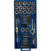 Resim 40 Parça Pafta Kılavuz Seti (Plastik Kutulu) 