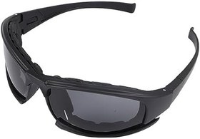 Resim Acouto Gece Motosiklet Gözlükleri Dış Mekan Gözlükleri Bir Bisiklette Sürüş İçin Spor, UV -Dirençli, Ayarlanabilir Uyum, Tam Çerçeve 