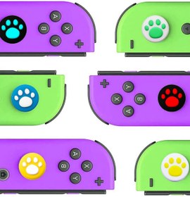 Resim beboncool Nintendo Switch/Switch Oled Uyumlu Analog Koruyucu Silikon 3D Pad 
