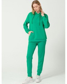 Resim Rich Kadın Yumuşak Kumaş Eşofman Takımı Eşofman Altı Ve Sweatshirt Çok Renkli 