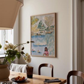 Resim The Land She Dreamed Art Print - 30x40 