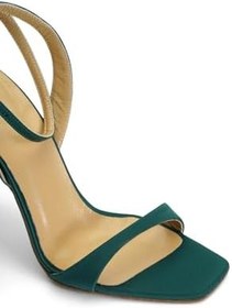 Resim Jabotter Lesley Saten 10 Cm Topuklu Ayakkabı 