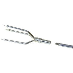 Resim Beuchat Zıpkın Uç 2li Tridents Küçük Krom - Metrik M6 