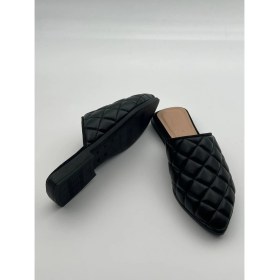 Resim Mod Derma Suni Deri Kadın Ev Terliği 