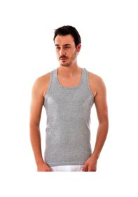 Resim Erkek Gri Sporcu Rambo Pamuklu Atlet 6'lı Paket 0118 Gri 