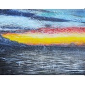 Resim Manzara Soyut El Yapımı Yağlı Boya Tablo 105x85cm 