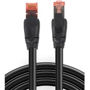 Resim Bix Cat8 40Gbps Veri Aktarım 2000 MHz STP Ethernet Kablosu 3 Metre 