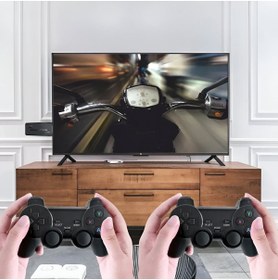 Resim Şıktek 4K HDMI uyumlu 2 Kollu Oyun Konsolu Tak Çalıştır A++ Üst Seviye Nostaljik Atari Hafıza Kartlı Atari 