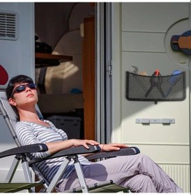 Resim Dashanshop 2 Adet Çerçeveli Araç Depolama Filesi Ağ Torba Organizer 14.17x7.09inch 