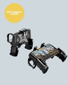 Resim Zengemtx Gerçekçi Oyun Deneyimi Sunan Dört Parmak Mobil Gamepad 