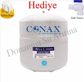 Resim Conax Çelik Su Arıtma Cihazı Tankı 8 Lt (2.2 Golon) 