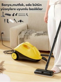 Resim post alley 2000 Watt Çok Başlıklı Buharlı Temizlik Makinesi - 2 Lt Su Haznesi 