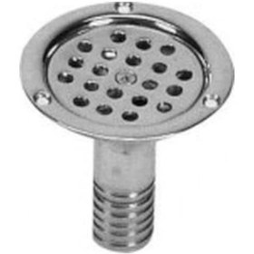 Resim Yer Süzgeci Gider 38 Mm Çıkışlı Krom 