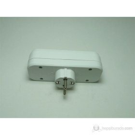 Resim Fiş 3'lü Makel Topraklı (Uzun Tip) 