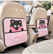 Resim Createtech Yay Tekmeleme Sevimli Paspas, Anti-kayma Önleyici Kedi Araba Ambition Fb Modeli 