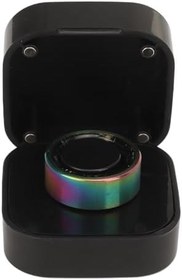 Resim Akıllı Yüzük Sağlık Takip Cihazı, Spor Uyku Kalp Atış Hızı Kan Oksijen Takip Cihazı Akıllı Yüzük Bluetooth Spor Takip Cihazı Akıllı Yüzük, Suya Dayanıklı Bluetooth Spor Takip 