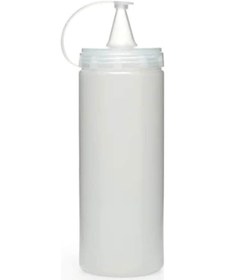 Resim Şeffaf Sos Şişesi - 1000ml Dev Boy - Elm-01-768357 Renkli 