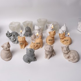 Resim Sevimli Kedi Silikon Kalıp, Düzensiz Şekil, DIY El Sanatları, Ev Dekoru, Parti Hediyeleri, Doğum Günü Hediyeleri 