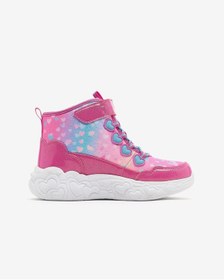 Resim Skechers Eternal Heart Lıghts Büyük Kız Çocuk Pembe Işıklı Bot 303262l Hpmt Pembe 