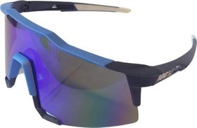 Resim XBYC G4681 %100 Bisiklet Sürüş Gözlüğü Polarize Cam Yarı Çerçevesiz Spor Gözlüğü UV400 Lens Mavi 