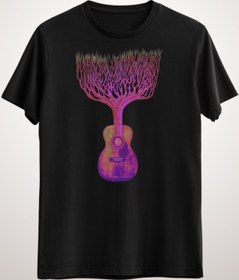 Resim GreenMint Unisex Siyah Living Gitar Guitar 2 