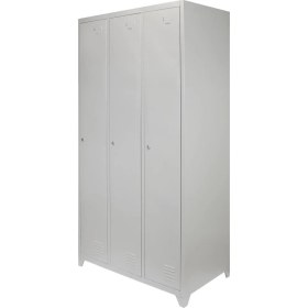 Resim Gökerler Çelik 3'Lü Çelik Soyunma Dolabı 