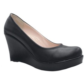 Resim Mehmet Mete 04 Dolgu Topuk Kadın Ayakkabı 001 