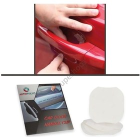 Resim Araç Kapı Kolu Boya Koruma Filmi Üniversal 1 Araçlık Set 