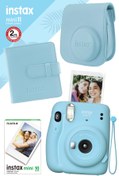Resim Instax Mini 11 Hediye Seti Mavi 