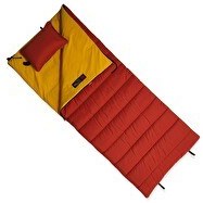 Resim Naturecamp Oga 350 -15 Derece Long Yastıklı Turuncu Uyku Tulumu 